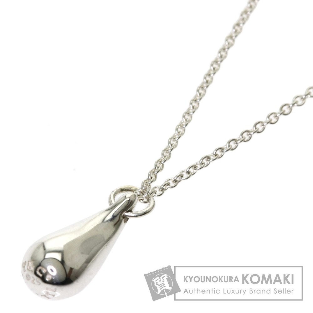 Tiffany Teardrop Necklace Silver Tiffany